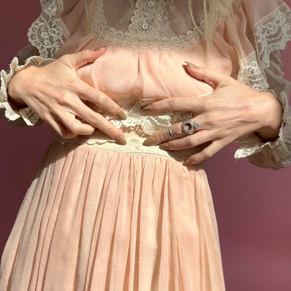 1970s Gunne Sax Prairie Dress - image 7